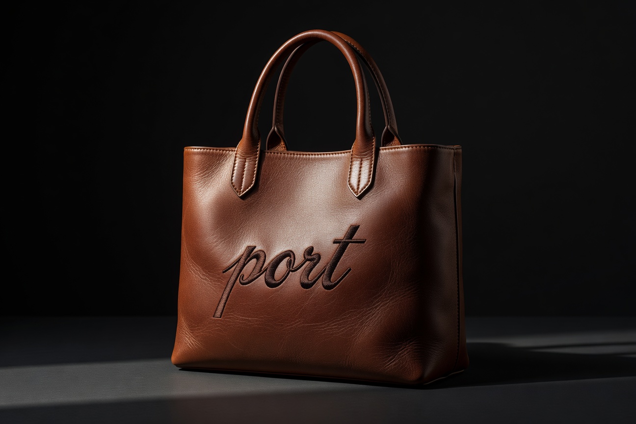luxury leather tote